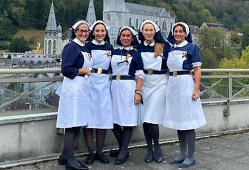 Tamara Falcó en Lourdes