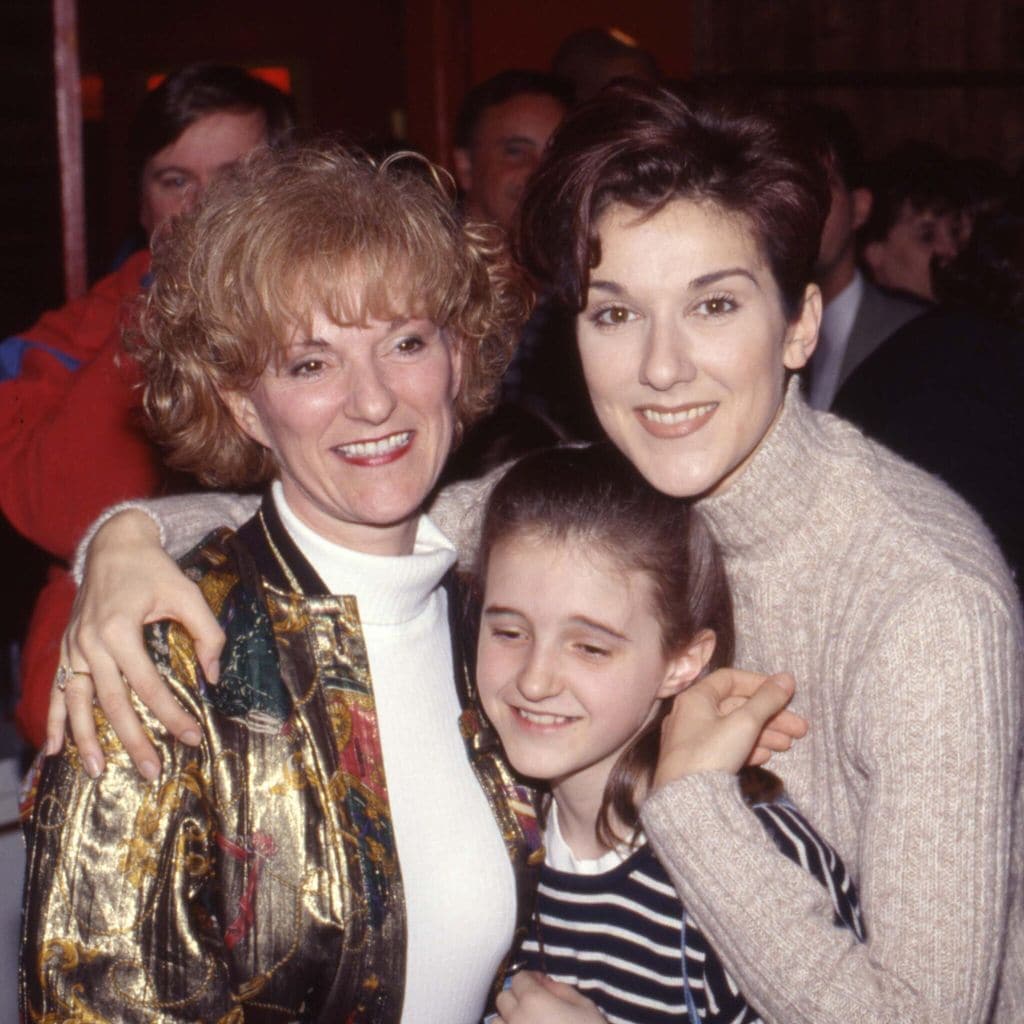 Céline Dion y su hermana Claudette