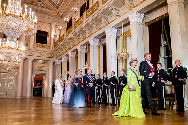 Gala en el Palacio Real de Oslo