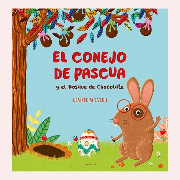 libro el conejo de pascua y el bosque de chocolate