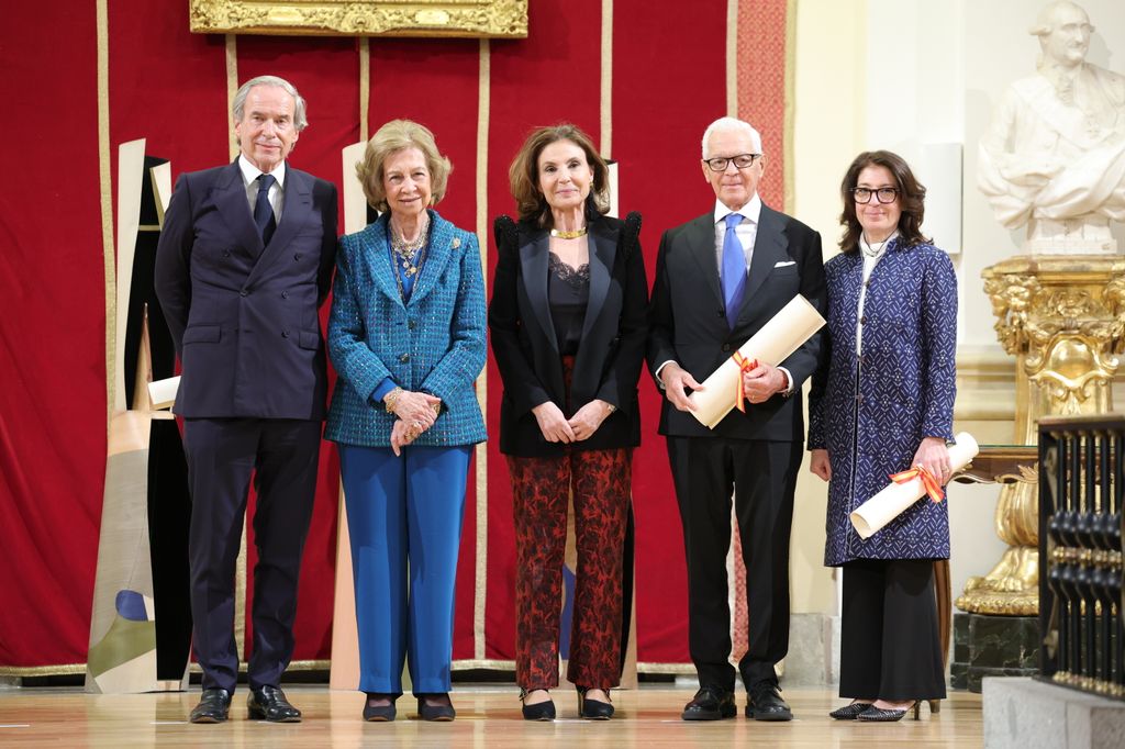 La reina Sofía en la entrega los Premios Iberoamericanos de Mecenazgo 