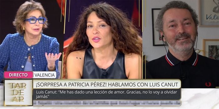 Luis Canut sorprende a Patricia Pérez en pleno directo: 'Me salvaste la vida'