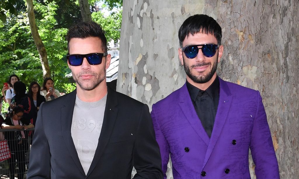 Ricky Martin and husban Jwan Yosef