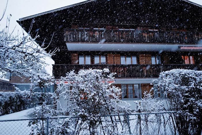 Un paisaje de Gstaad