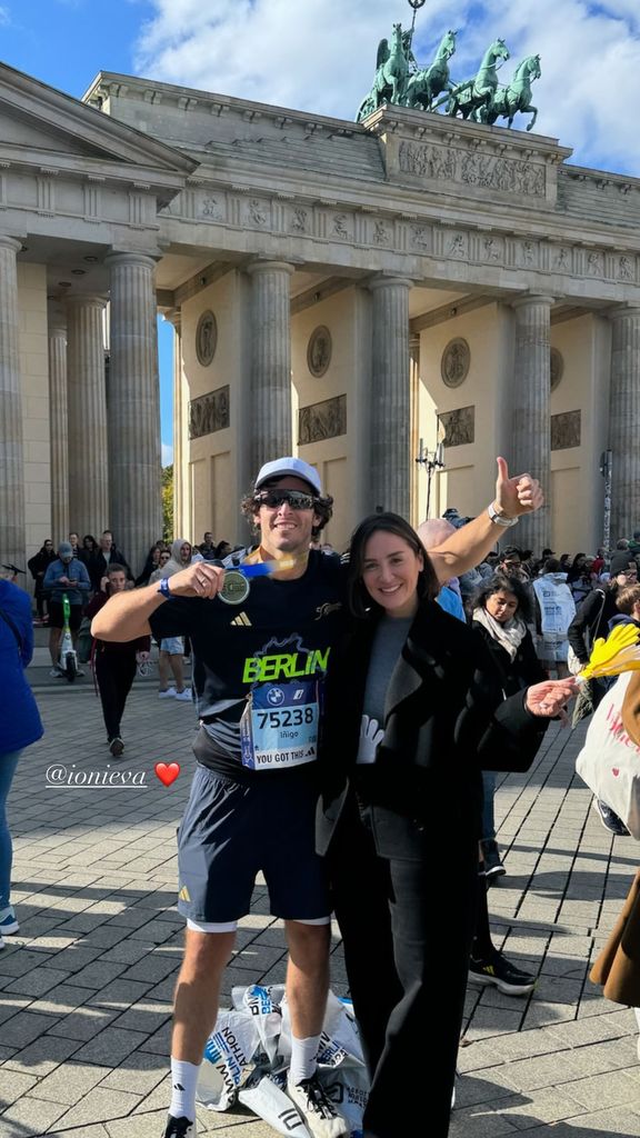 Íñigo Onieva corre la maratón de Berlín, 29 de septiembre de 2024