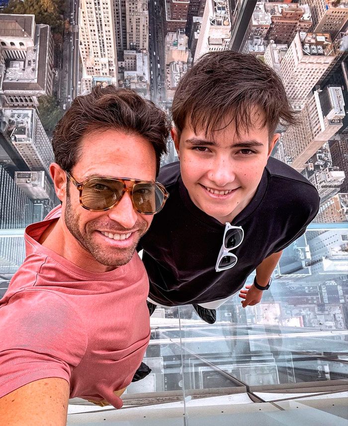 Sebastian Rulli y su hijo