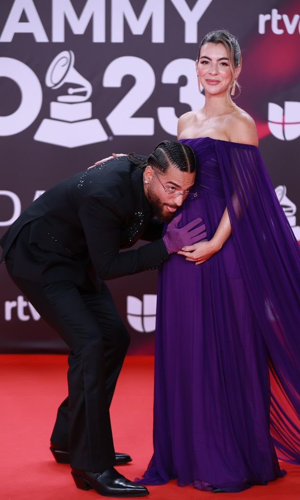 Maluma y Susana Gómez