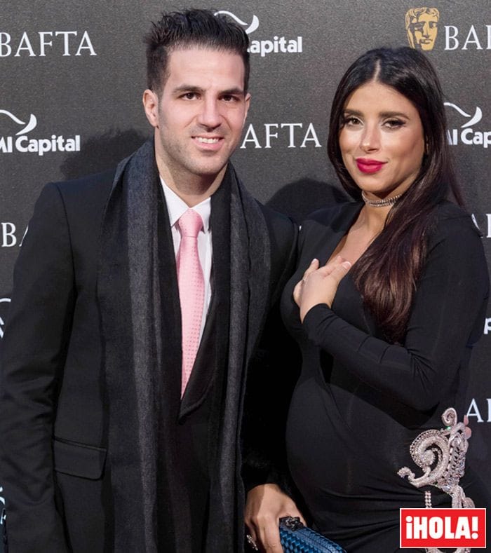 Cesc Fábregas y Daniella Semaan