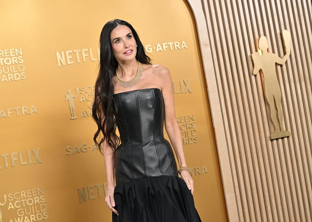 Demi Moore attends the 31st Annual Screen Actors Guild Awards at Shrine Auditorium and Expo Hall on February 23, 2025 in Los Angeles, California