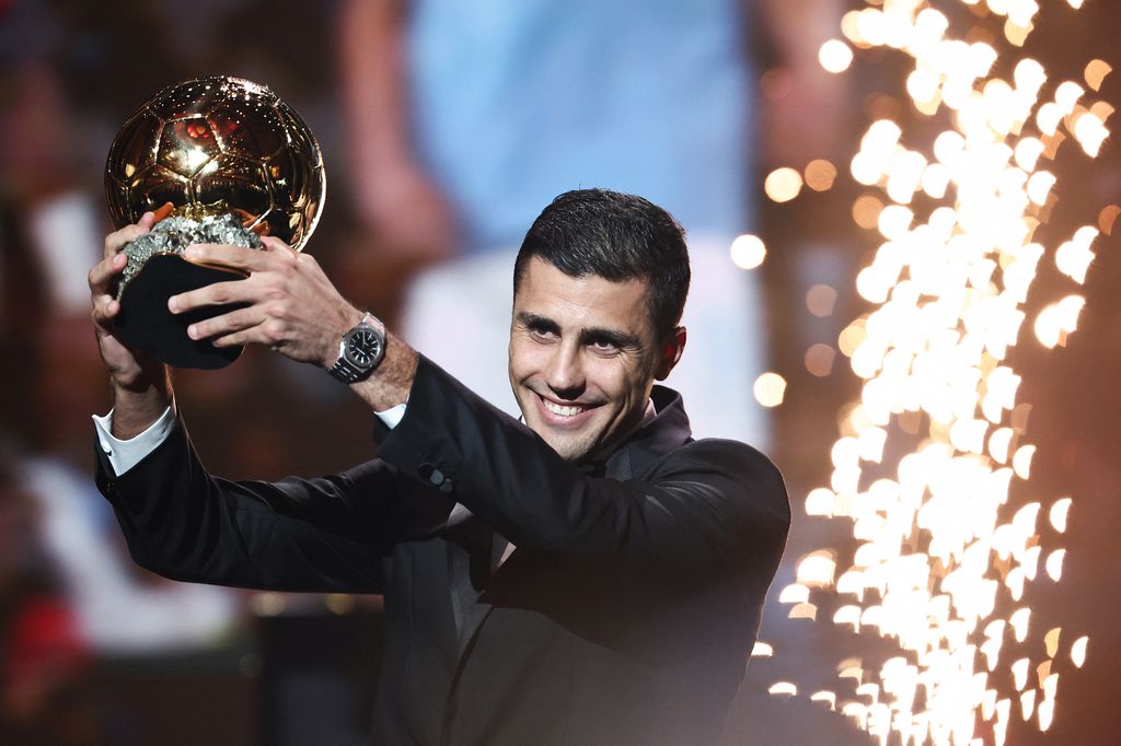 Rodri, ganador del Balón de Oro 2024