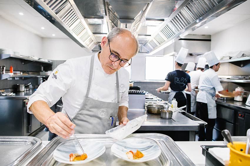 Paco Pérez, chef del restaurante Miramar