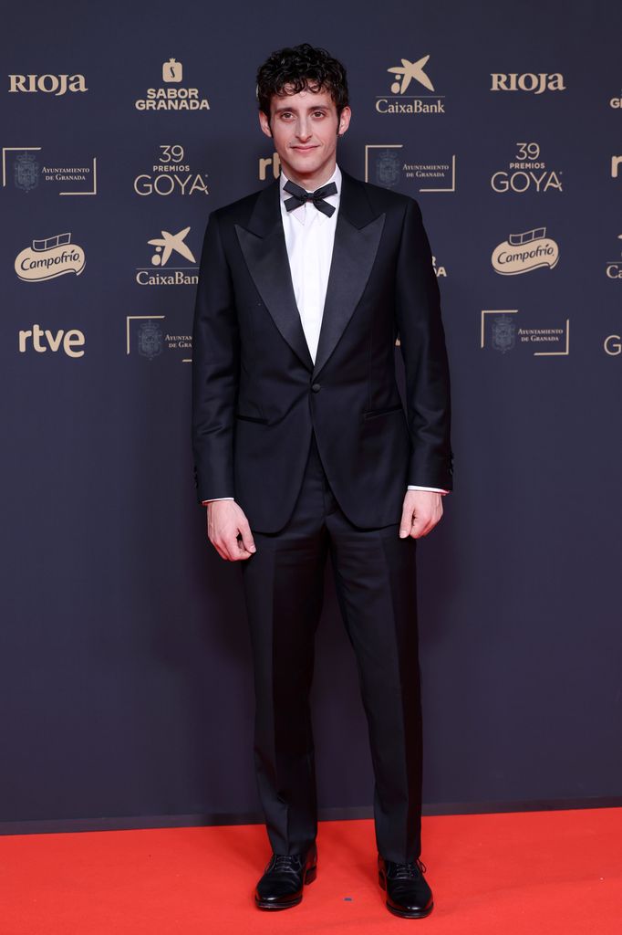 GRANADA, SPAIN - FEBRUARY 08: Daniel Ibáñez attends the red carpet during Goya Cinema Awards 2025 at the Granada Conference & Exhibition Centre on February 08, 2025 in Granada, Spain. (Photo by Pablo Cuadra/Getty Images)