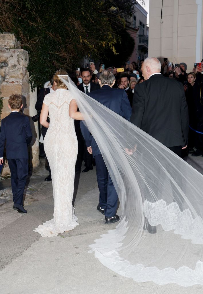 BODA DEL PRÍNCIPE NIKOLAOS DE GRECIA Y DINAMARCA Y CHRYSI VARDINOYANNIS EN LA IGLESIA DE SAN NIKOLAOS RANGAVAS EN PLAKA