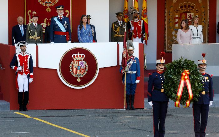 Reyes de España y princesa Leonor