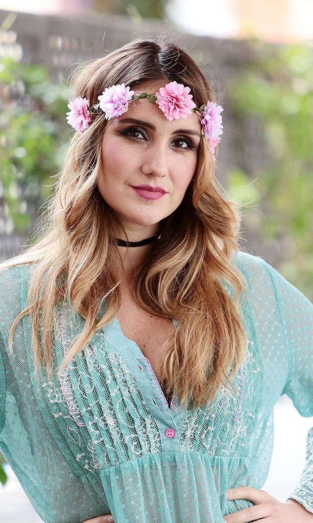 dulce maria poses for a photo session to promote her 39 dm 39 album