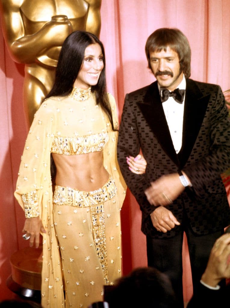 Cher y Sonny Bono en los Oscar