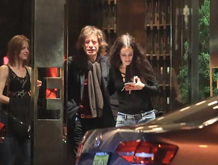 mick jagger melanie hamrick