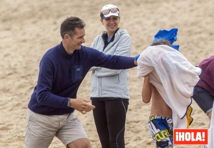 Iñaki Urdangarin y la infanta Cristina, un matrimonio volcado en sus hijos