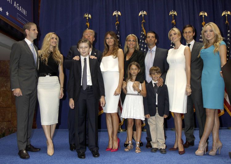 familia trump gtres