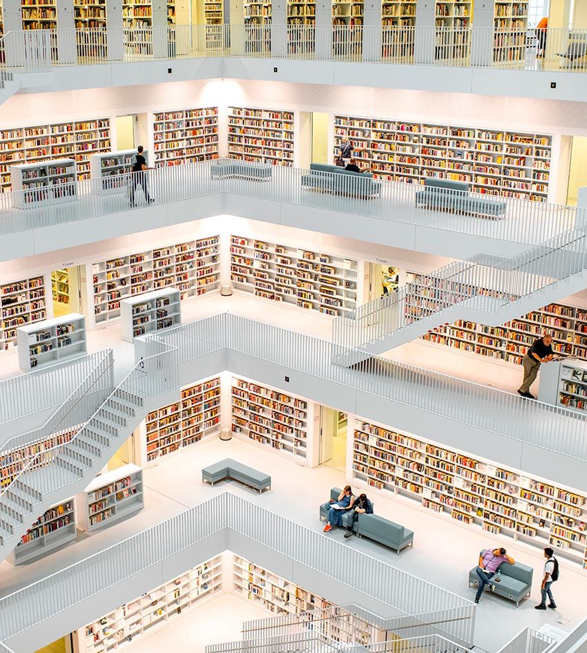 stuttgart public library alemania