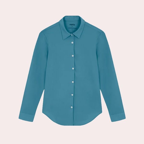 Ready-to-wear Shirt Azul Neptuno Slim