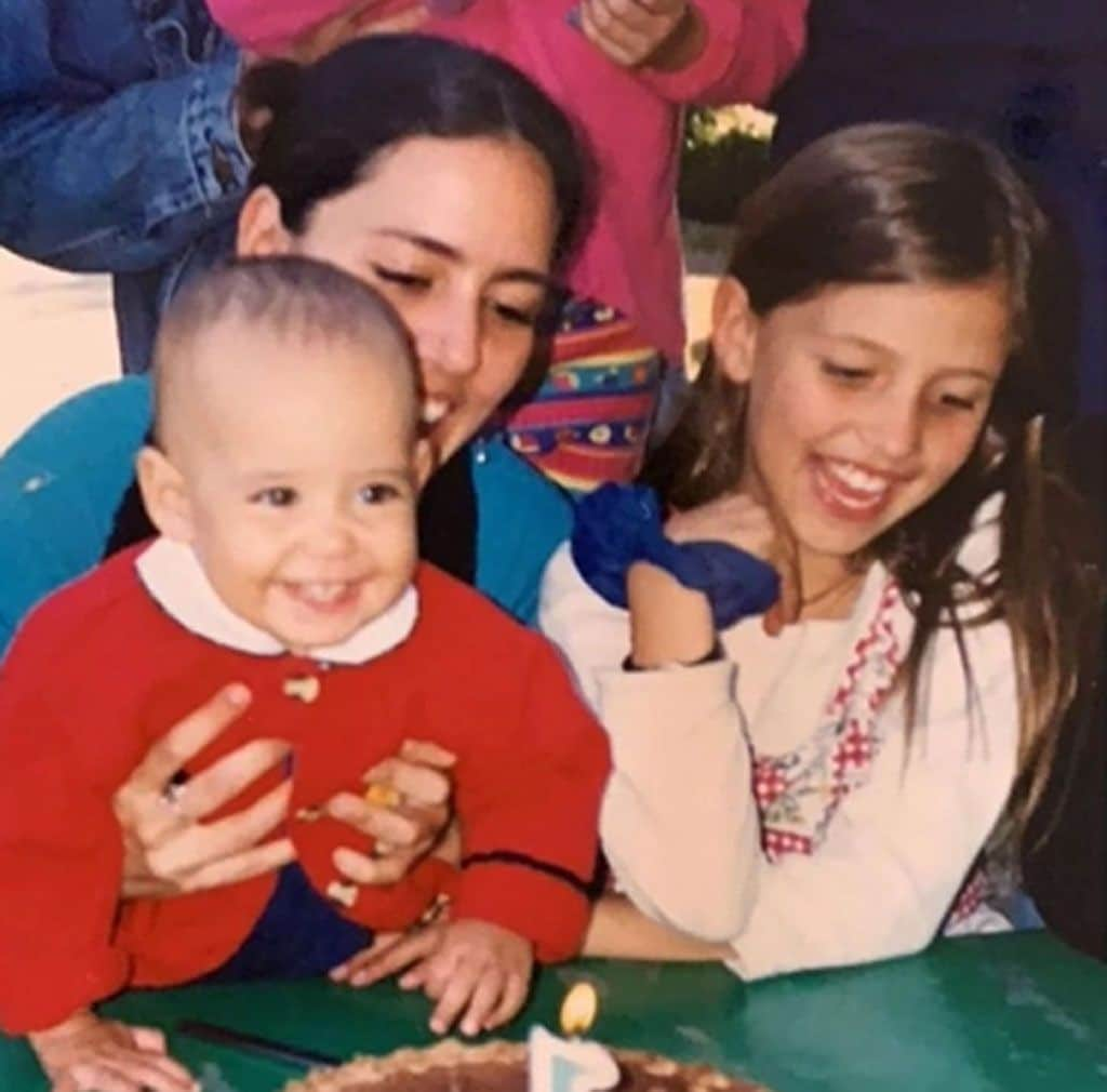 Stephanie celebró a su hija menor con esta entrañable foto del recuerdo.