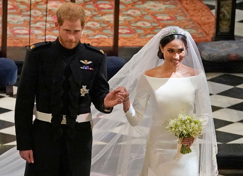 Meghan Markle y el príncipe Harry 