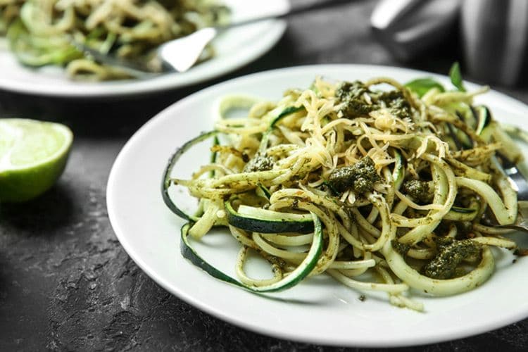 pesto-zoodles