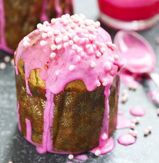 Mini-Panettone rosa