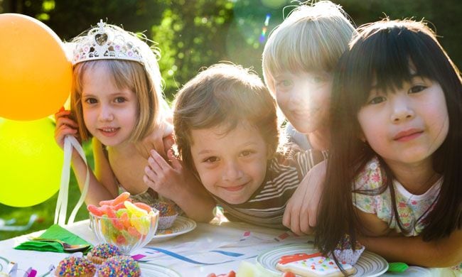 Globos de celebraciones que contaminan