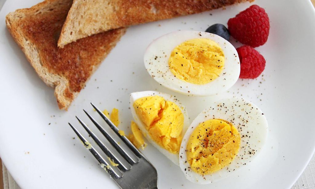 Huevos con tostadas