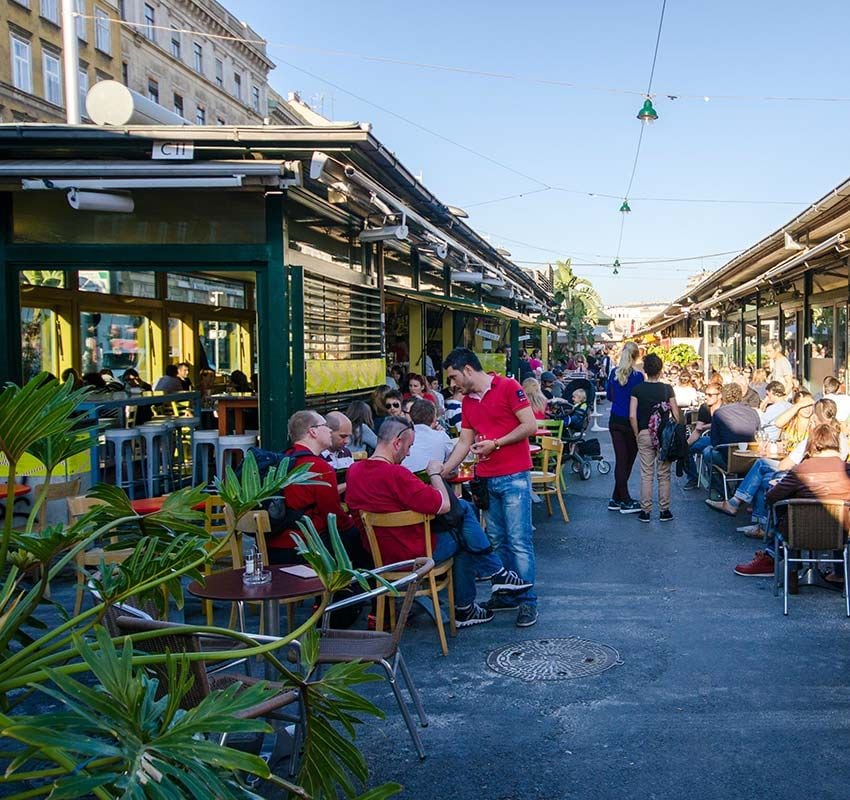 Naschmarkt, el mercdo más grande de Viena 