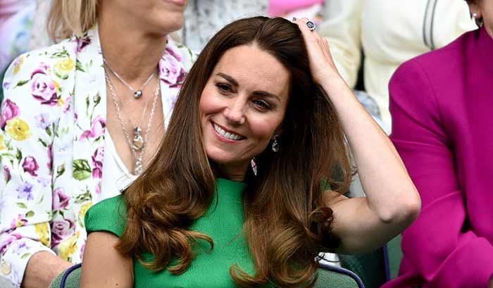 Kate Middleton reaparece en Wimbledon tras unos días de cuarentena