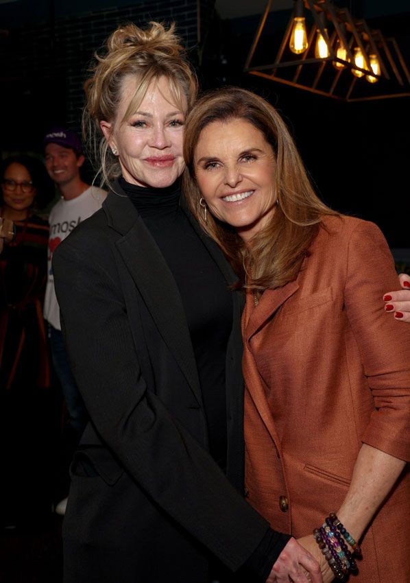 Melanie Griffith y Maria Shriver