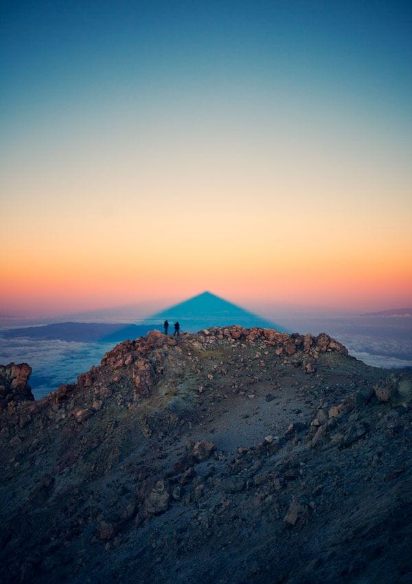 Vistas del Teide en Tenerife