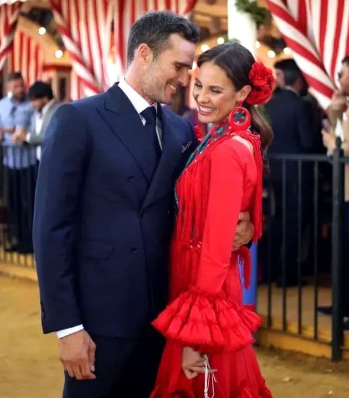 Pablo y Jessica en la feria