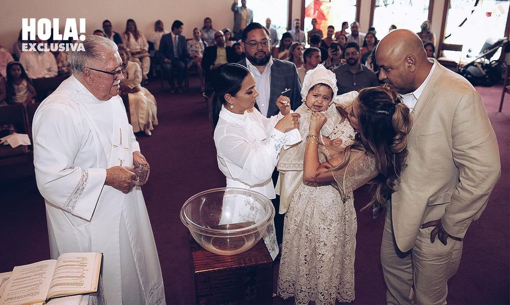 chiquibaby celebra el bautizo de su hija capri blu