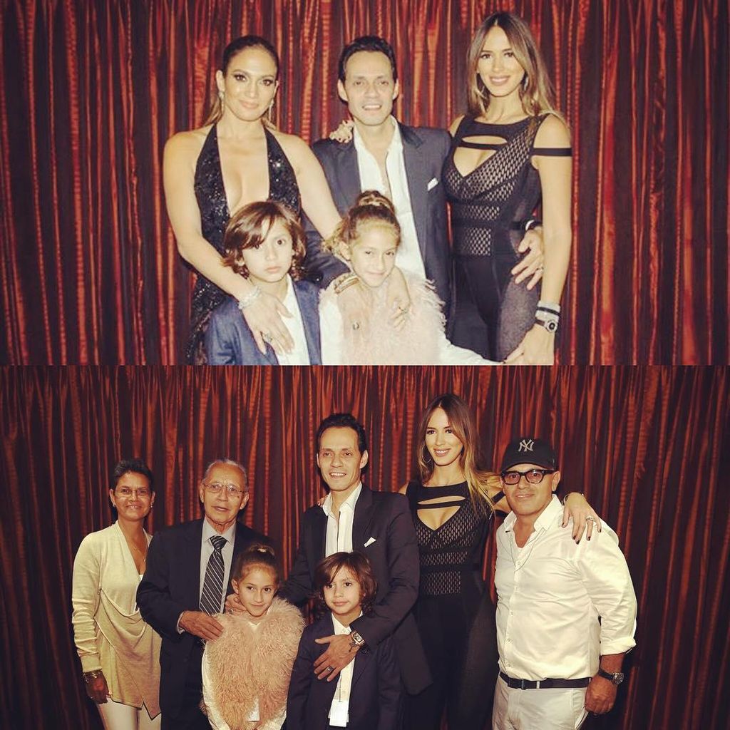 Marc Anthony, Shannon de Lima y JLo