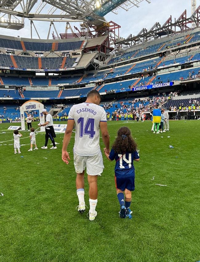 Casemiro hija