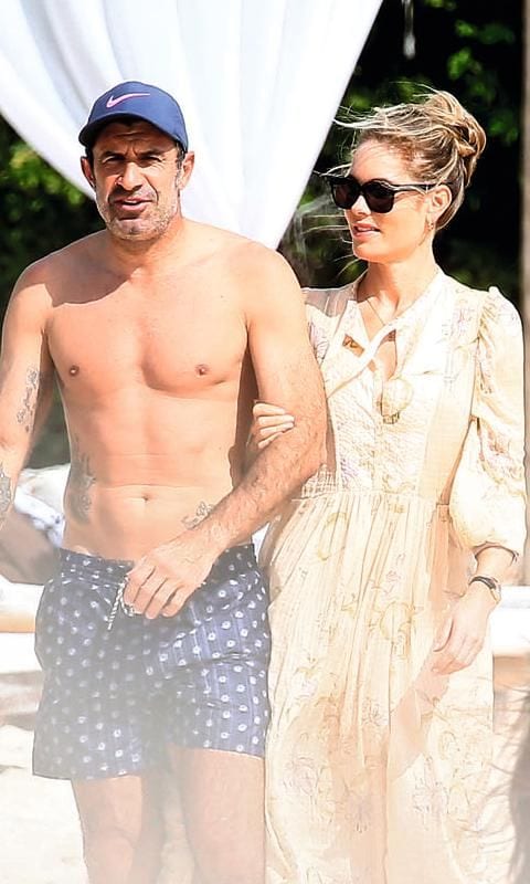 Luis Figo y Helene Svedin HOLA4094