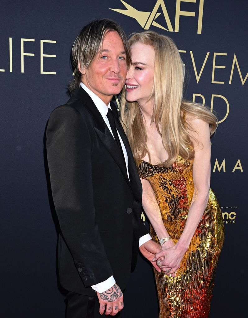 Nicole Kidman junto a su marido, Keith Urban