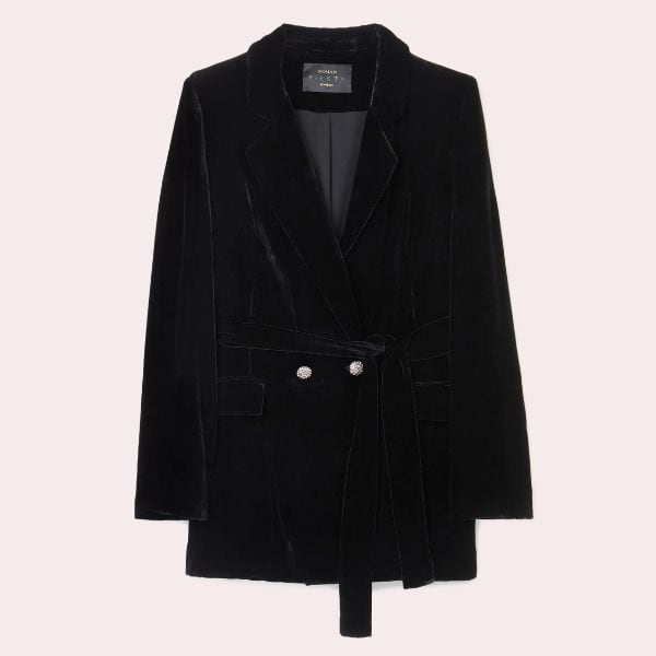 blazer negra