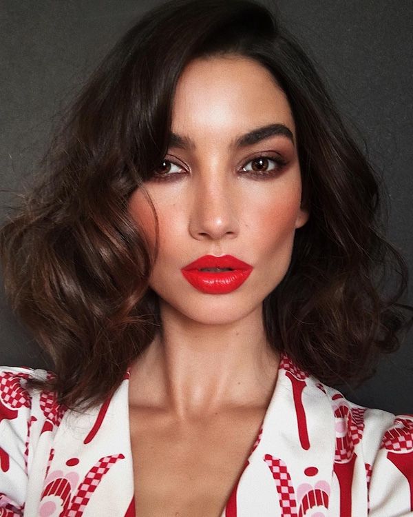 lily-aldridge-labios-vinilo