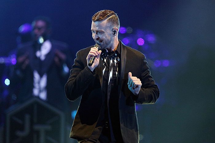Justin Timberlake respondió a Britney en uno de sus conciertos