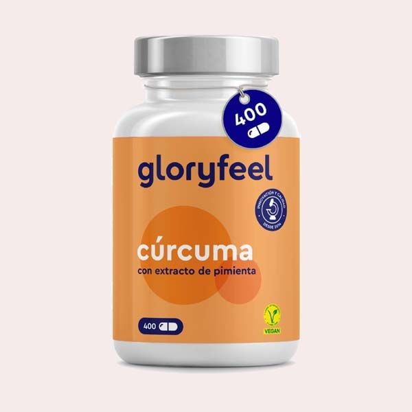 Cápsulas Cúrcuma de Gloryfeel