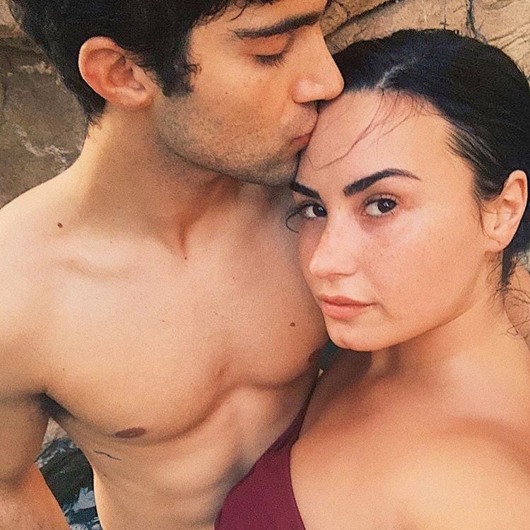 demi lovato celebrates boyfriend s birthday with pda filled photos