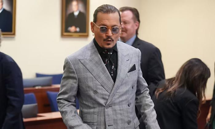 Johnny Depp en el juicio contra su exmujer