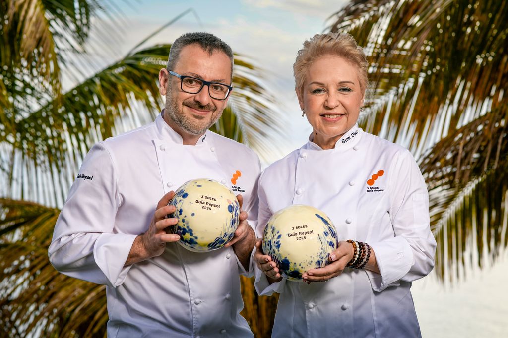 Susi Díaz y Pedro Sánchez, chefs de La Finca y Bagá, respectivamente