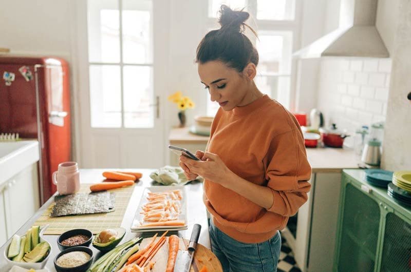 istock chica dieta sana