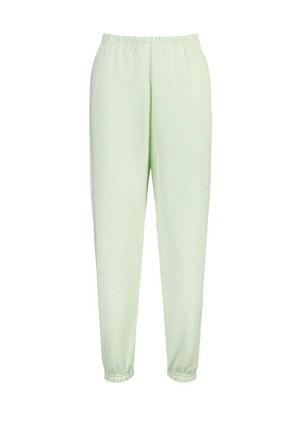 pantalones joggers verde menta